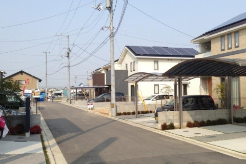 松山市土居田町16区画ODM事業完売