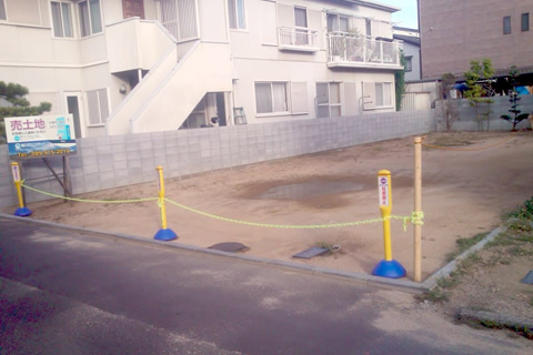 松山市土居田町16区画ODM事業完売