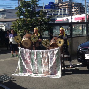 太鼓の競演